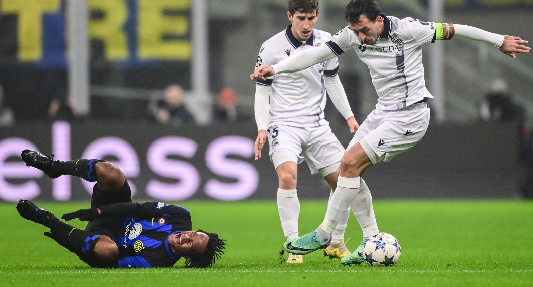 Lesión  de Juan Guillermo Cuadrado con Inter de Milán contra Real Sociedad por Champions. Su club ya le busca reemplazo