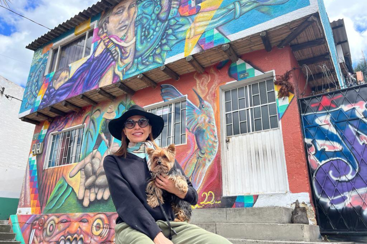 Robaron a la actriz Lorena Meritano en Bogotá cuando sacaba a su perro a pasear. A la mujer le hurtaron joyas, dinero en efectivo y llaves. 