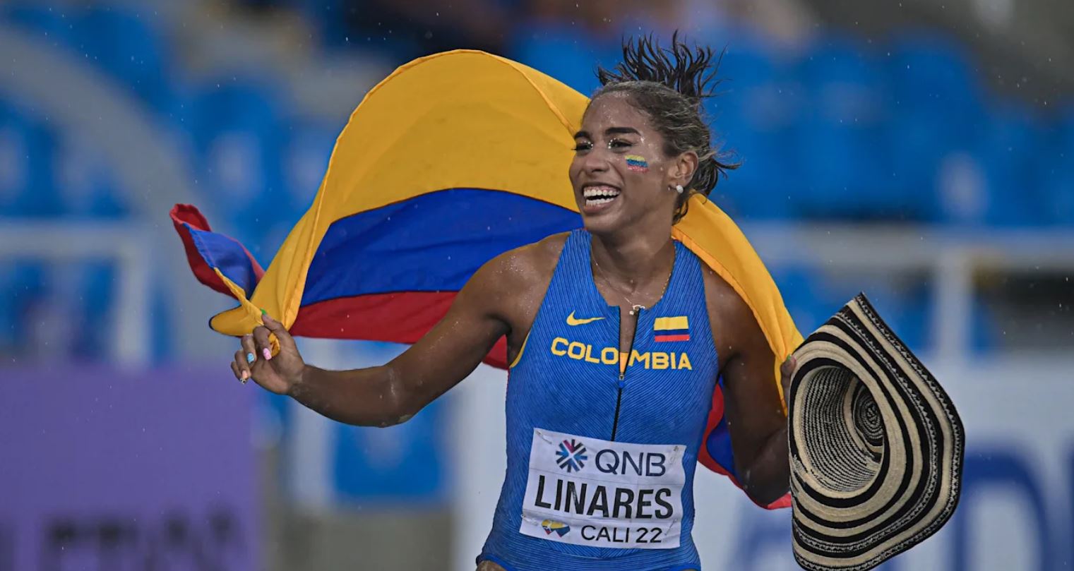 Natalia Linares, joya del atletismo colombianos y heredera de Caterine Ibargüen, se ilusiona con ganar medalla en sus primeros Juegos Olímpicos.