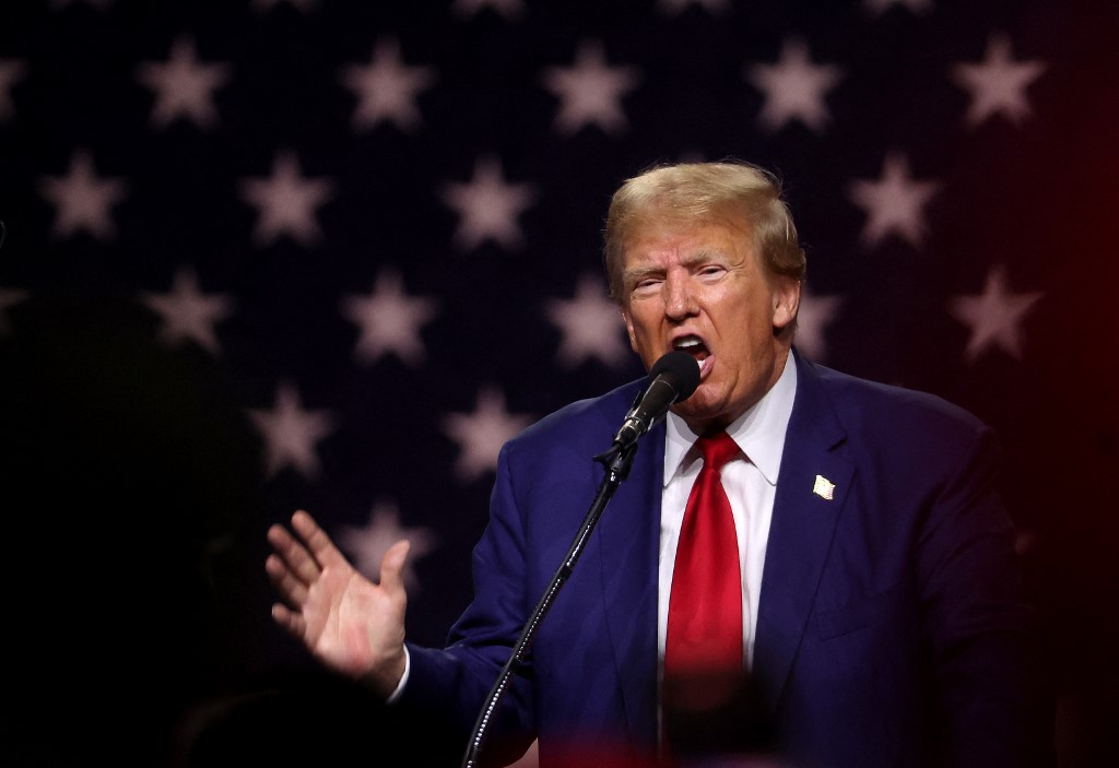 El expresidente estadounidense Donald Trump, vetado de las elecciones primarias en Colorado.