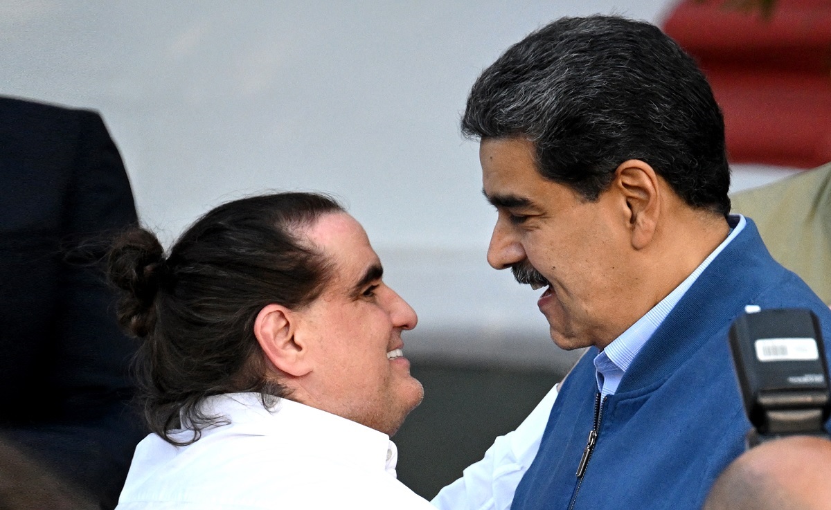 Álex Saab: así fue recibido por Nicolás Maduro en Venezuela