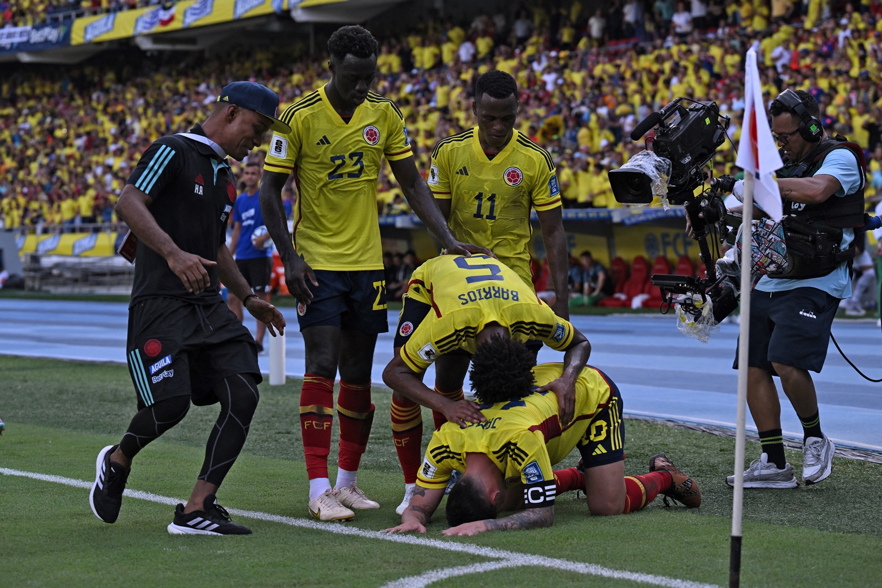 Selección Colombia terminó en la posición 14 en el listado de Fifa.