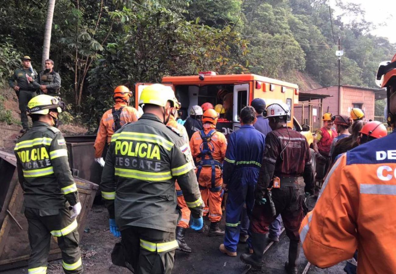 Dos mineros murieron luego de la explosión de una mina en Sardinata, Norte de Santander. Dos trabajadores más fueron rescatados con vida.