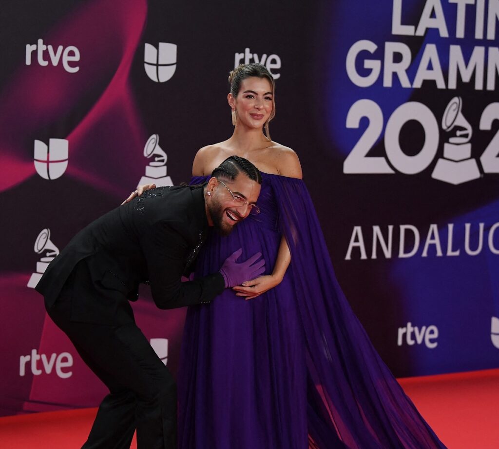 Maluma y Susana Gómez / AFP