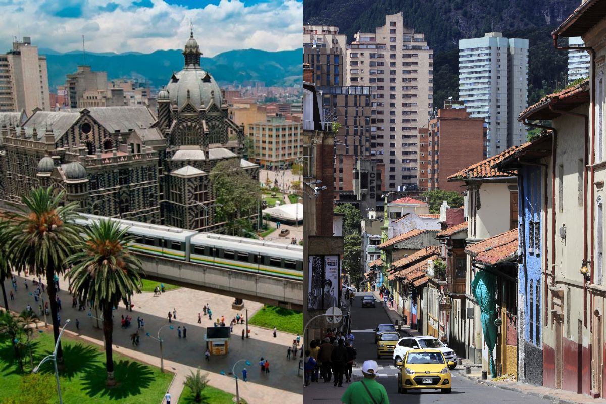 Viajar de Bogotá a Medellín en carro o avión ¿Qué es más barato?