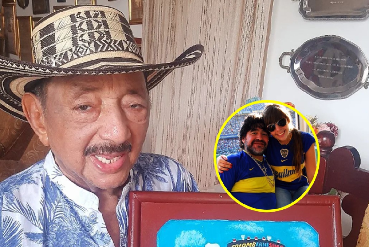 Lisandro Meza tocó en fiesta de 15 años de hija de Diego Armando Maradona; 