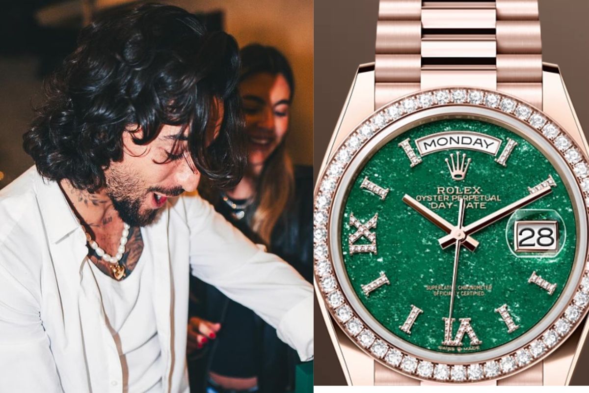 Maluma recibió millonario reloj Rolex que cuesta casi 300 millones de pesos