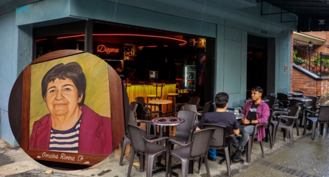 Diógenes, bar de Medellín de los 80 que vuelve a abrir tras cierre por la pandemia, en 2020