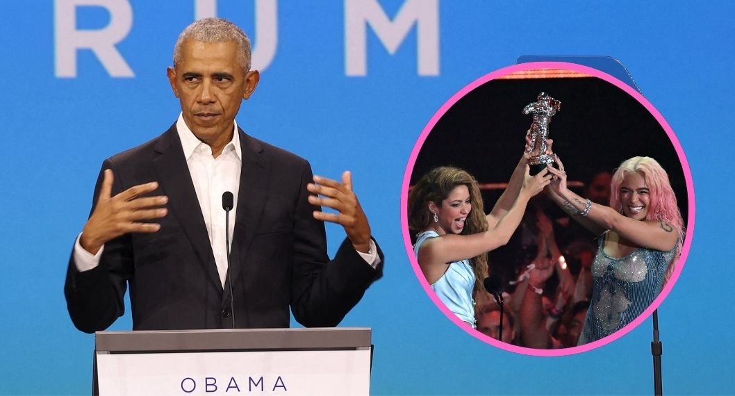 Barack Obama tiene TQG de Karol G y Shakira como unas de sus canciones favoritas en 2023