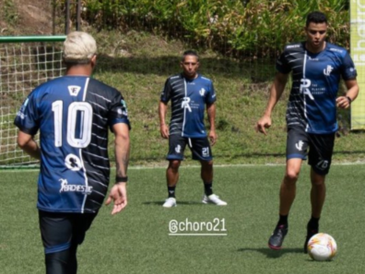 'Juanfer' Quintero y 'Gio' Moreno tiraron magia en partido amistoso en Medellín