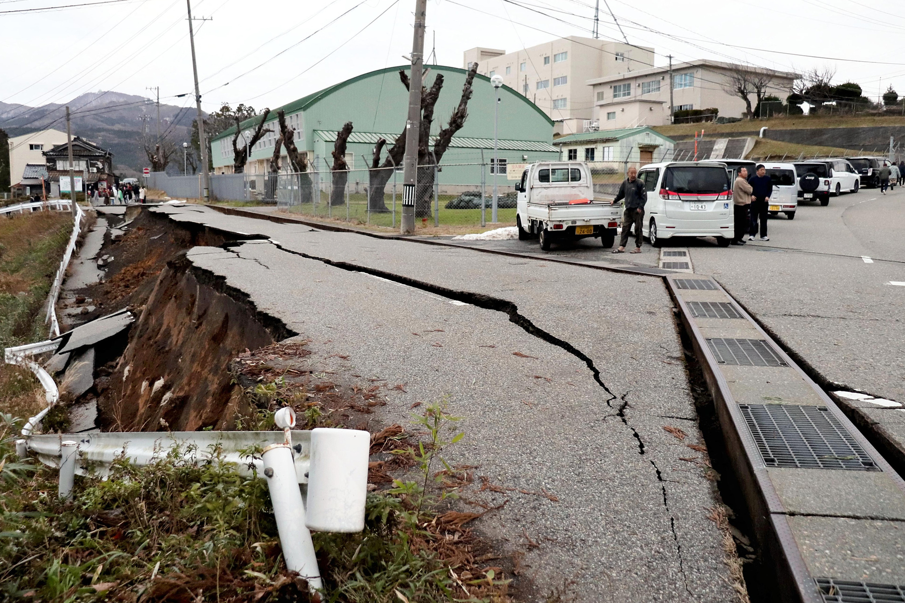 Primeras imágenes de cómo está Japón luego del terremoto.