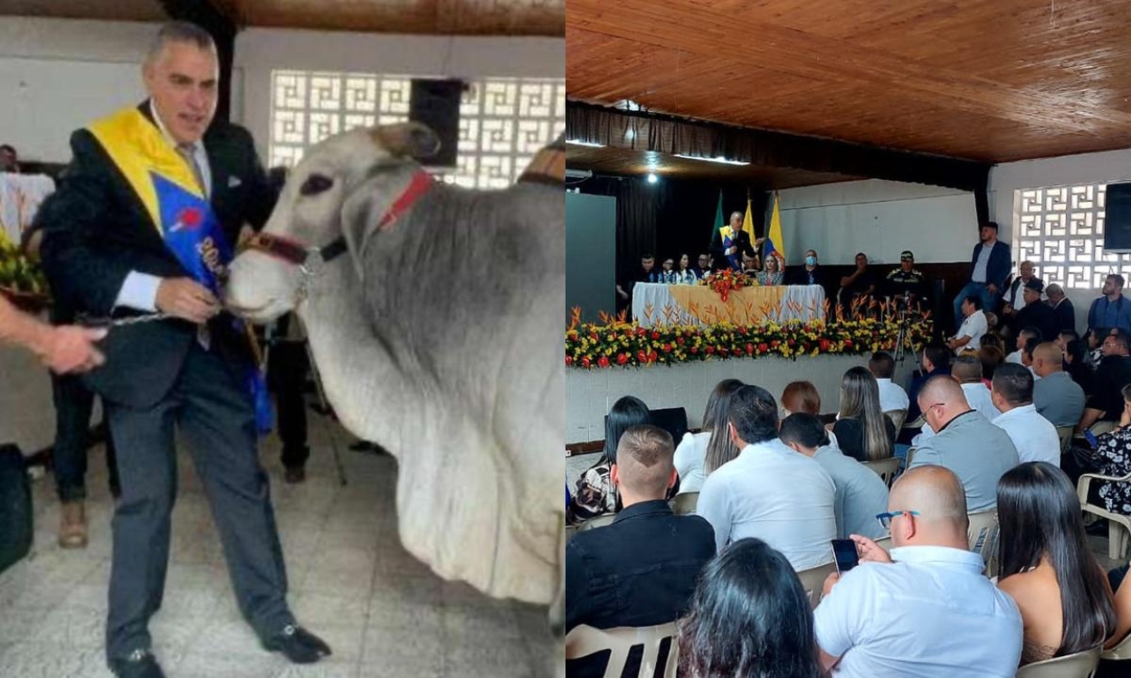 El alcalde busca promover en el municipio el amor por los animales.