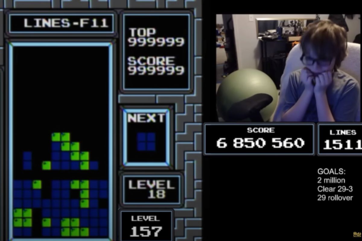 Un niño de 13 años es el primer jugador en superar todos los niveles del juego de Tetris