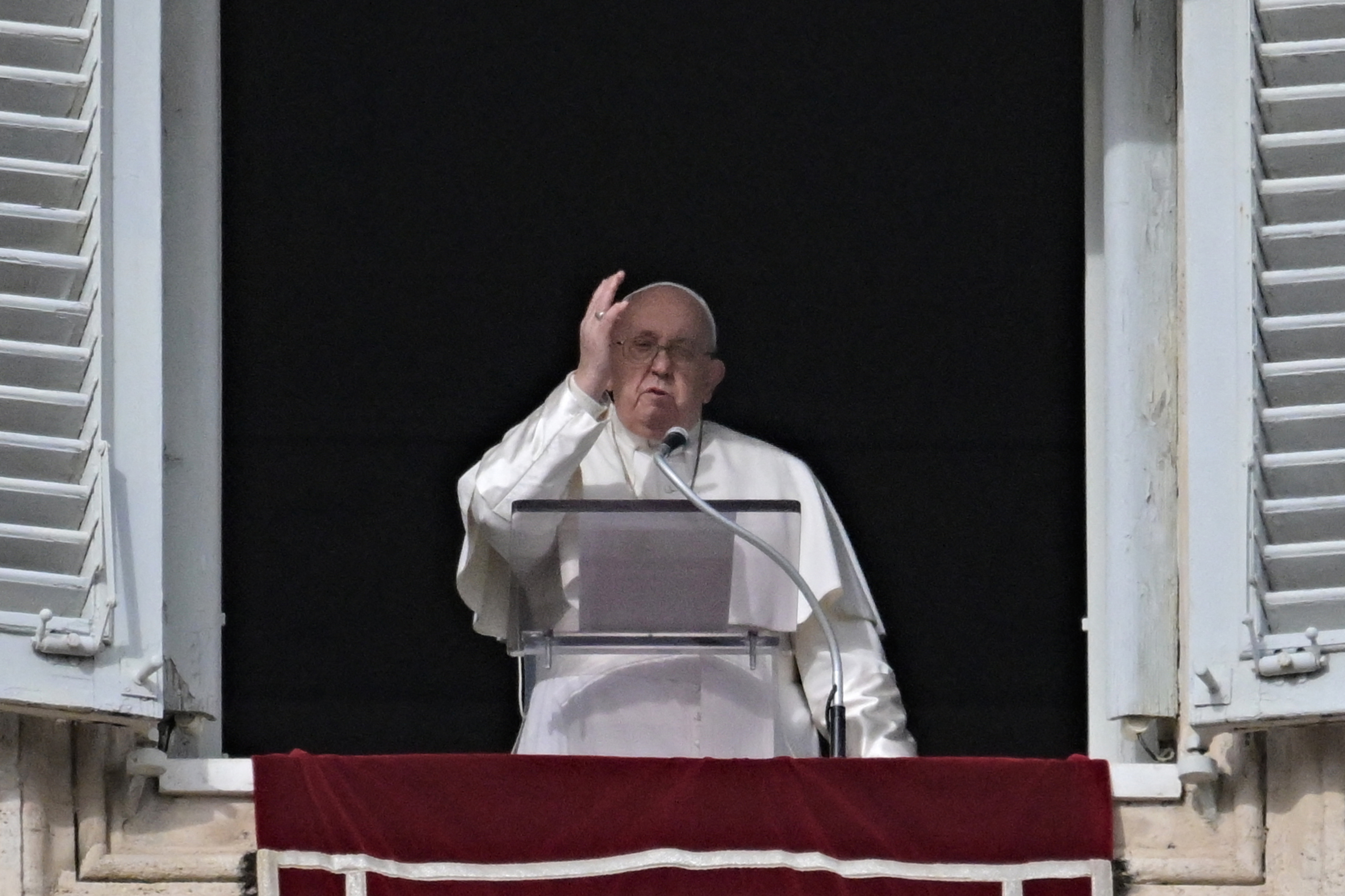 Papa Francisco pidió por la liberación de los secuestrados en Colombia.