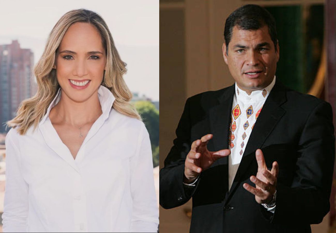 Rafael Correa, expresidente de Ecuador, se volvió a enfadar por entrevista que le hizo Camila Zuluaga en Blu Radio. Dicen que hay periodistas mediocres.
