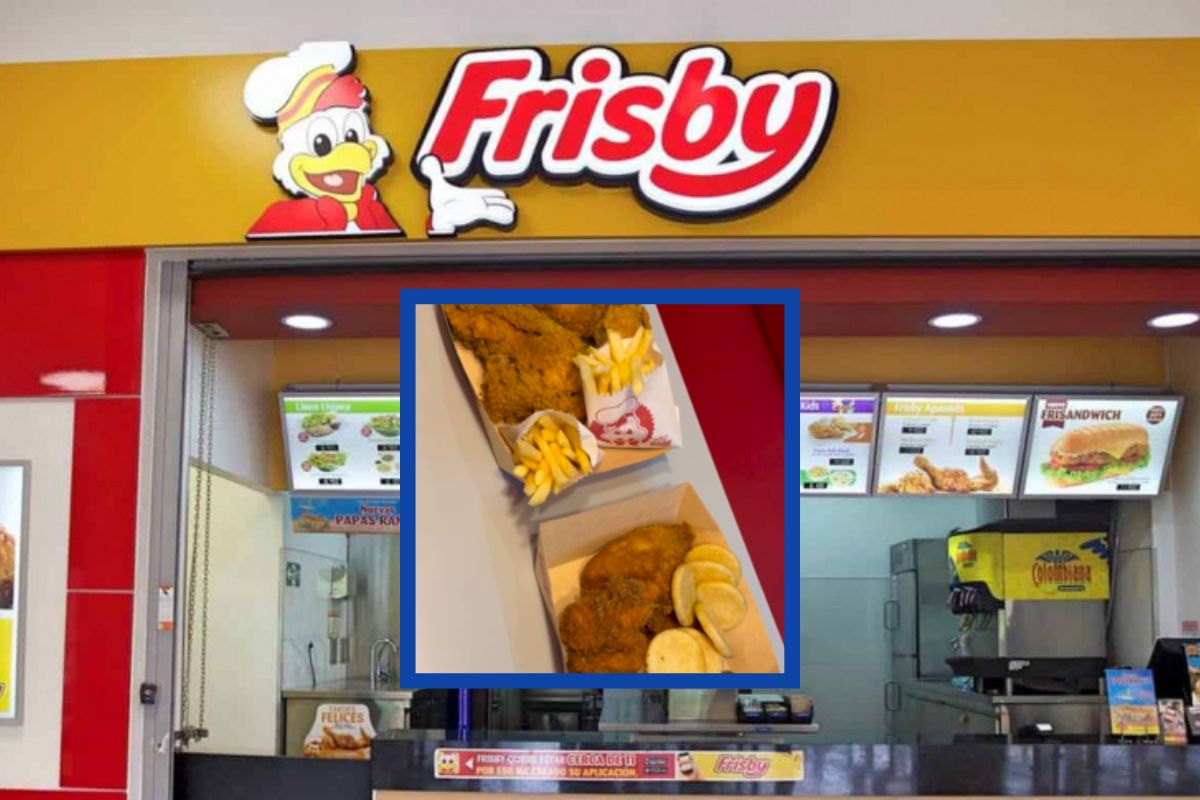 Compararon el pollo secreto de Frisby con el tradicional que venden en todos los locales del restaurante. Hay uno que no aparece en el menú. 