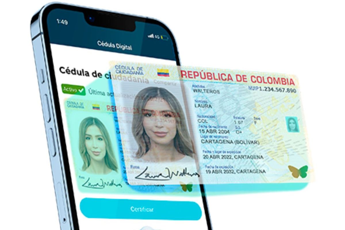 Foto de cédula digital en Colombia y sus novedades en 2024