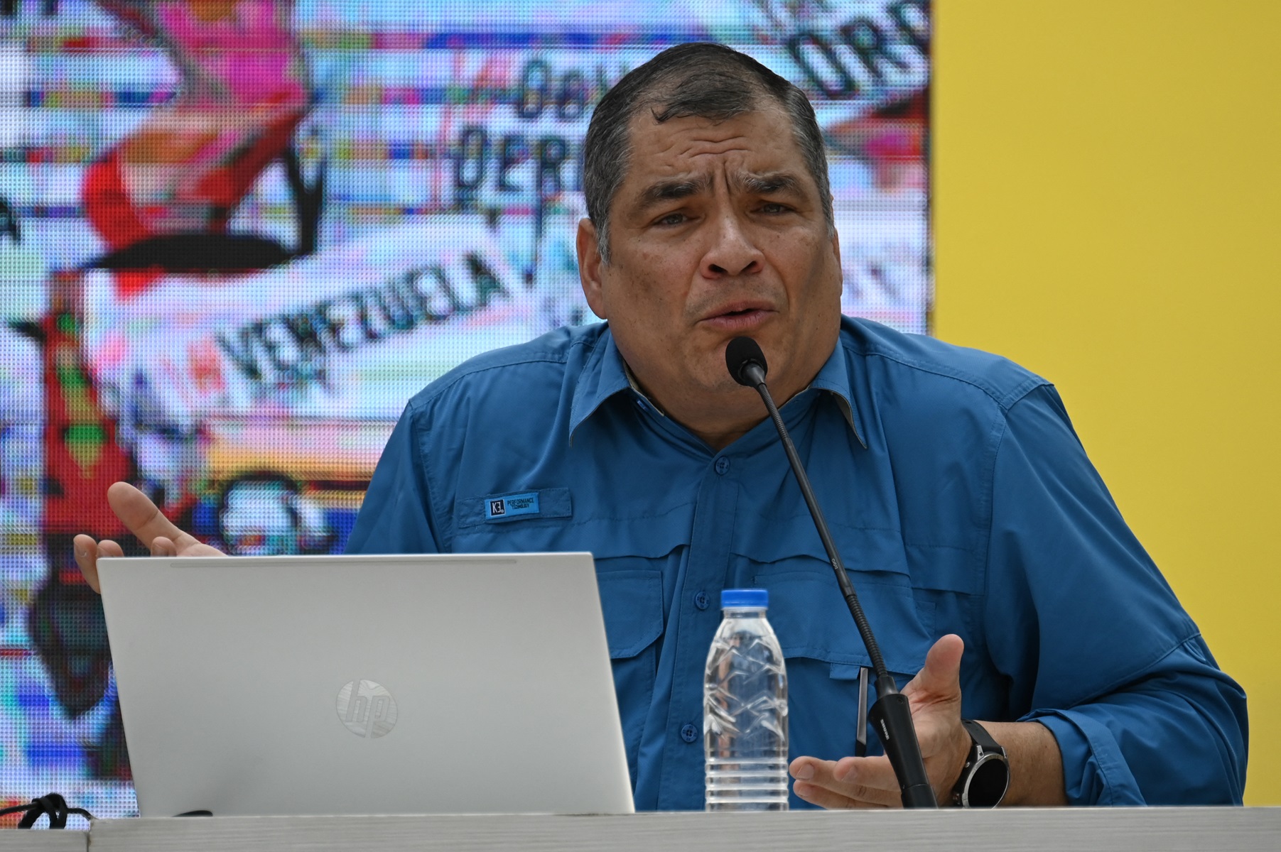 Juan Andrés Nebel responsabilizó a Rafael Correa por todo lo que está pasando en Ecuador.