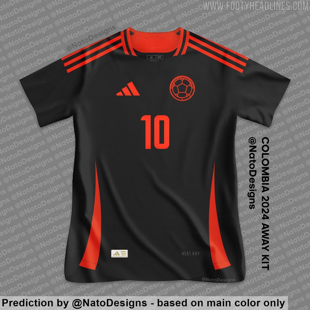 Selección Colombia así serán las camisetas para la Copa América de 2024