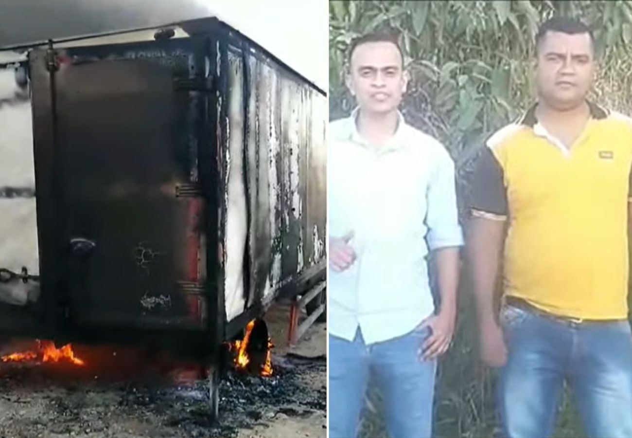 Disidencias de las Farc secuestraron a dos empleados de Ara y quemaron un camión de esa empresa que transportaba víveres en Norte de Santander.