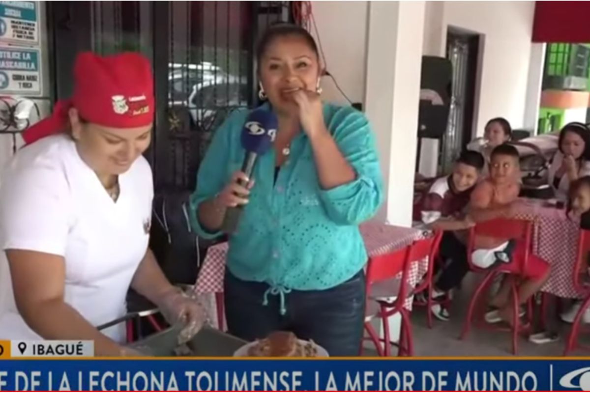 Presentadora de Noticias Caracol causó risa en televidentes por su manera de halar