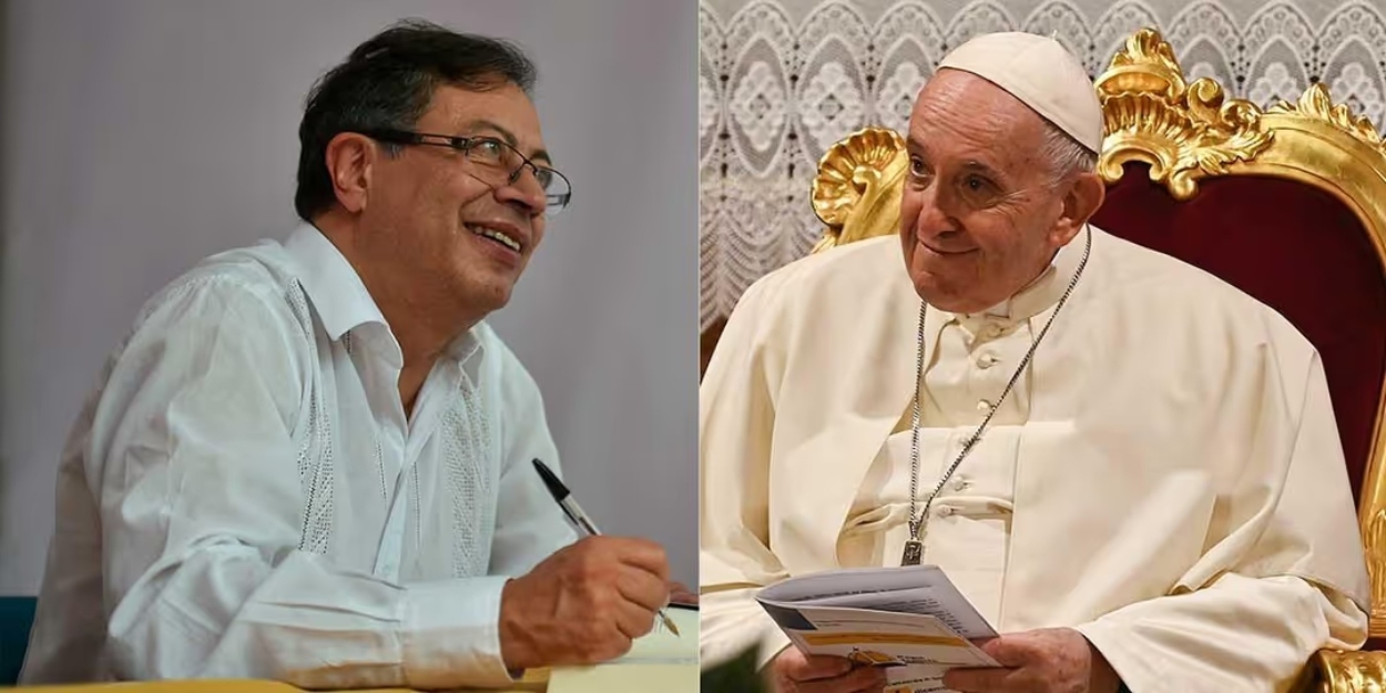 Petro dijo que la paz fue tema central de su reunión con el papa Francisco y plantea ronda de diálogos con ELN en el Vaticano