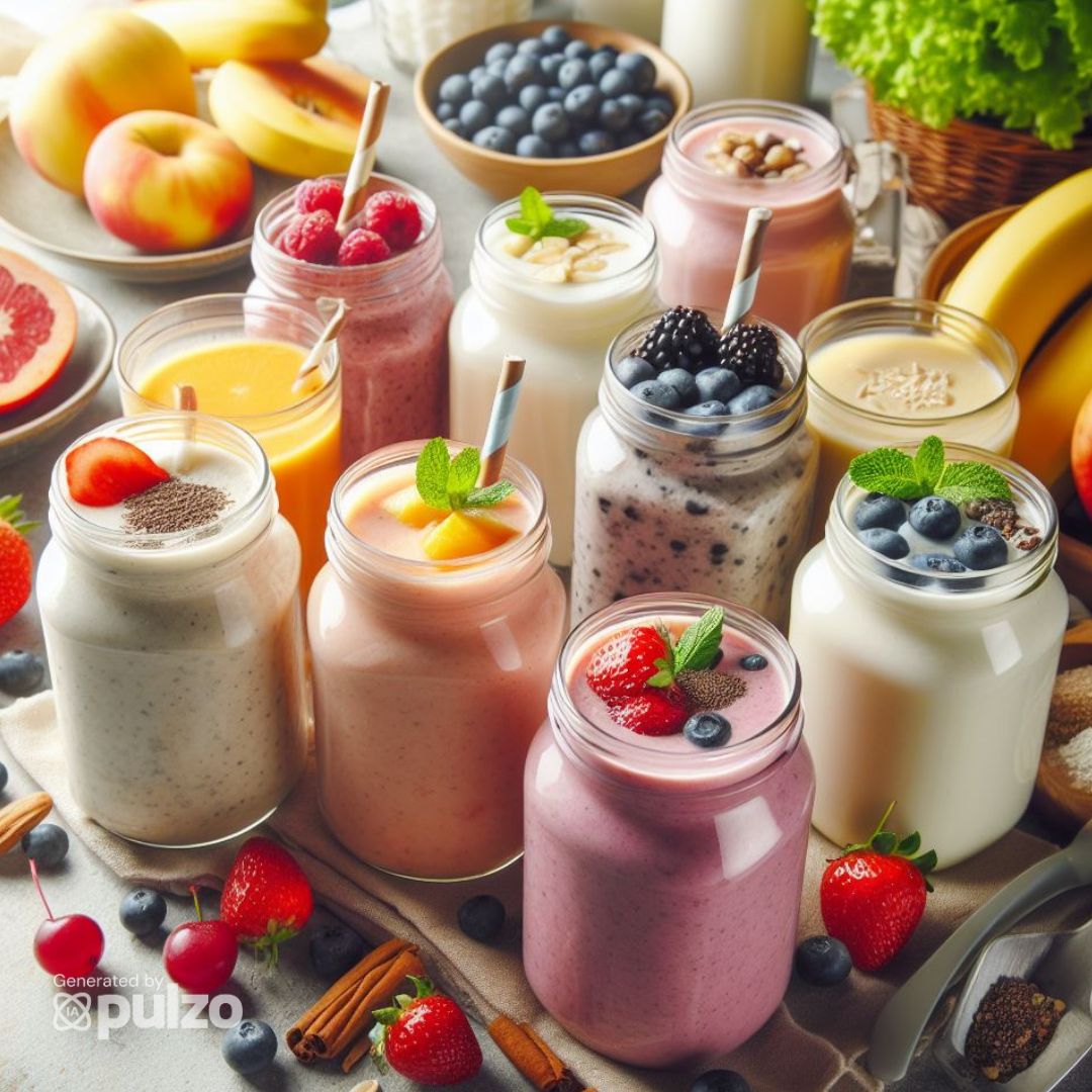 Batidos saludables que se pueden tomar al empezar el día o con el desayuno: 5 opciones deliciosas y nutritivas para tener energía en toda la jornada.
