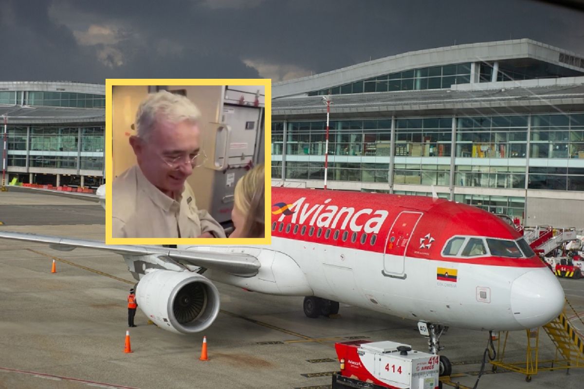 Foto de avión de Avianca por investigación a piloto que alabó a Uribe