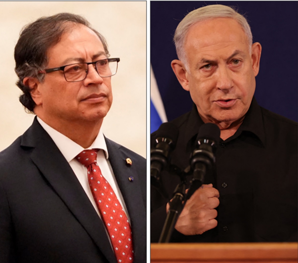 Netanyahu le pidió ayuda a Gustavo Petro para que sea mediador en la liberación de secuestrados en poder de Hamás 