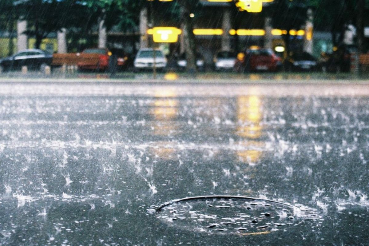 Foto de lluvia en Bogotá por aguaceros de hoy 31 de enero