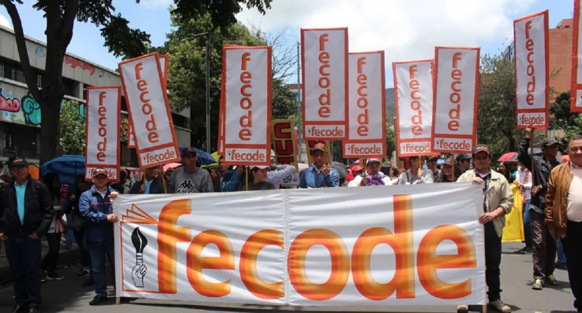 Fecode anuncia manifestación frente a la Corte: será en “defensa de la Federación” y la pronta elección de fiscal 