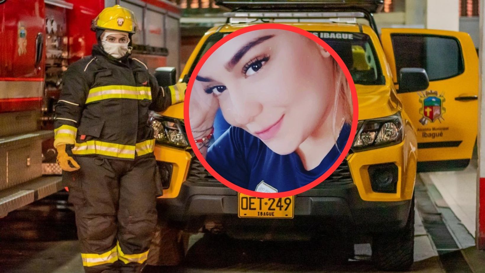 Murió María Paula Zambrano, la bombera más joven de Ibagué, tuvo problema de salud