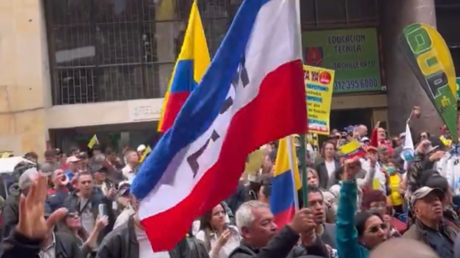 Manifestaciones en Bogotá - 8 de febrero de 2024