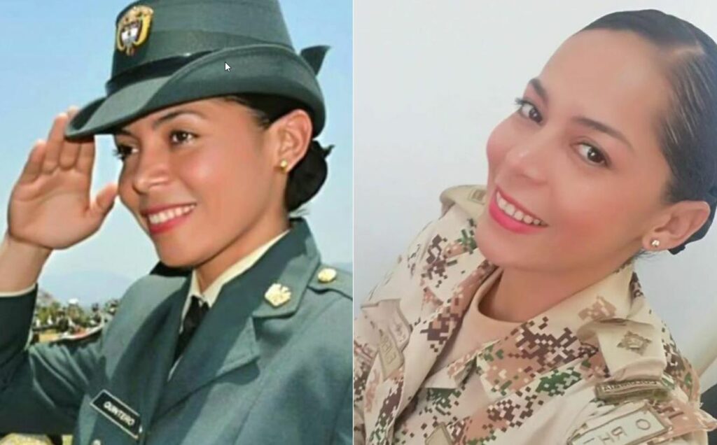 Diva Quintero, primera mujer colombiana en apoyar tropas de Ucrania / Foto: captura redes sociales (X) de CityTv