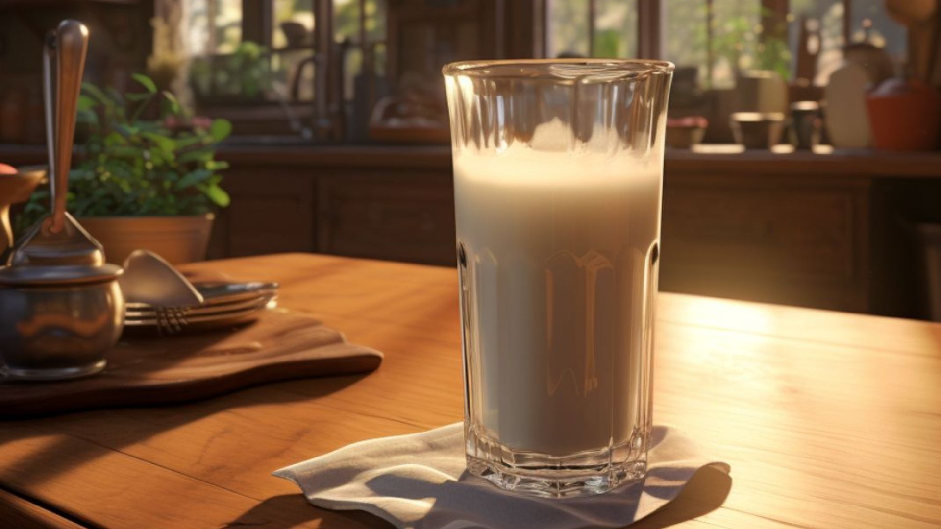 Imagen de vaso de leche por noticia sobre intolerantes a la lactosa. 