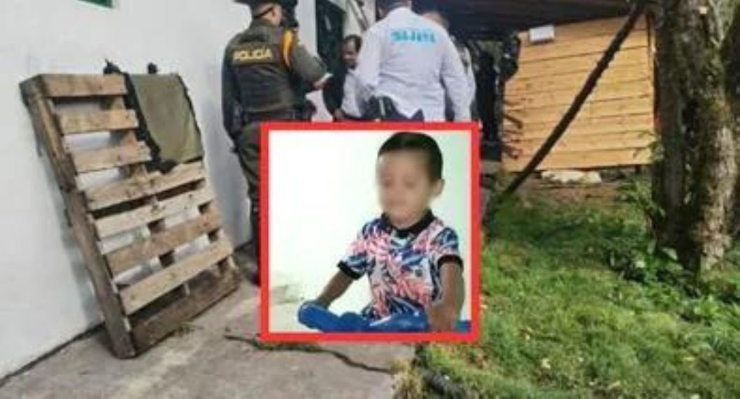 Dilan Santiago, niño de 2 años asesinado en Bogotá. El reponsable, una vez sea hallado, pagaría hasta 50 años de cárcel