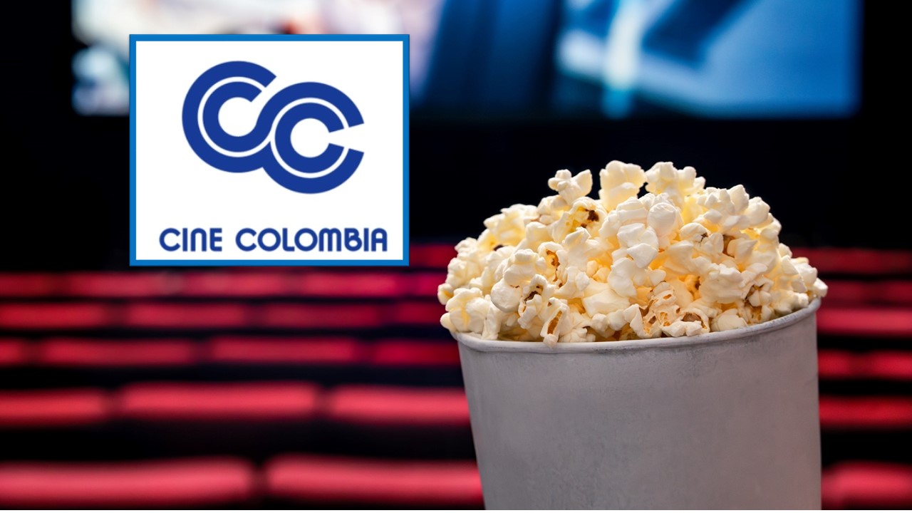 Combo de Cine Colombia que vale 72.500 pesos.