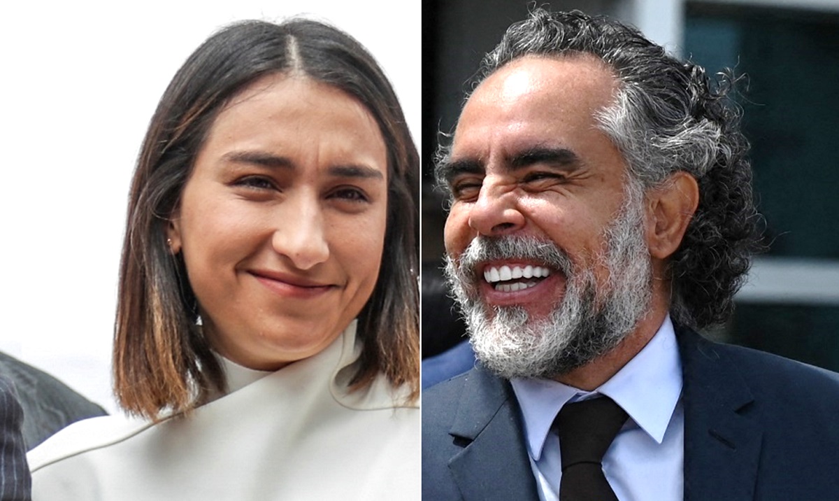 Laura Sarabia y Armando Bendetti, que vuelven a Gustavo Petro y Daniel Samper critica