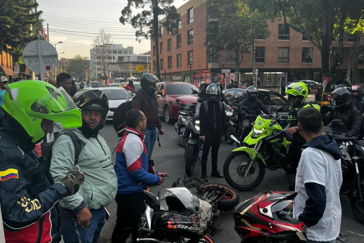 Balacera en el parque de la 93, en Bogotá: se escucharon varios disparos y hubo pánico en la zona. El hecho ocurrió cerca a un restaurante. 