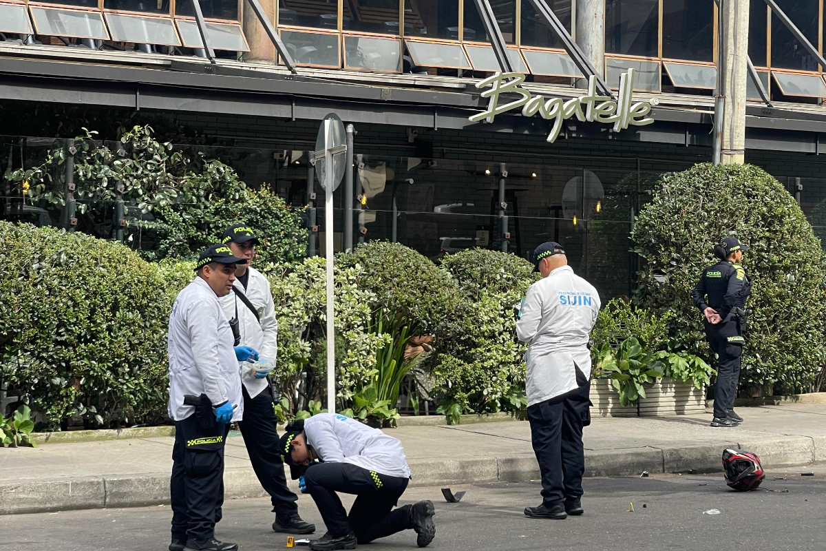 Balacera en el Parque de la 93, en Bogotá. Empresario asesinado por sicarios iba sin escoltas, pese a que tenía esquema propio de seguridad. 