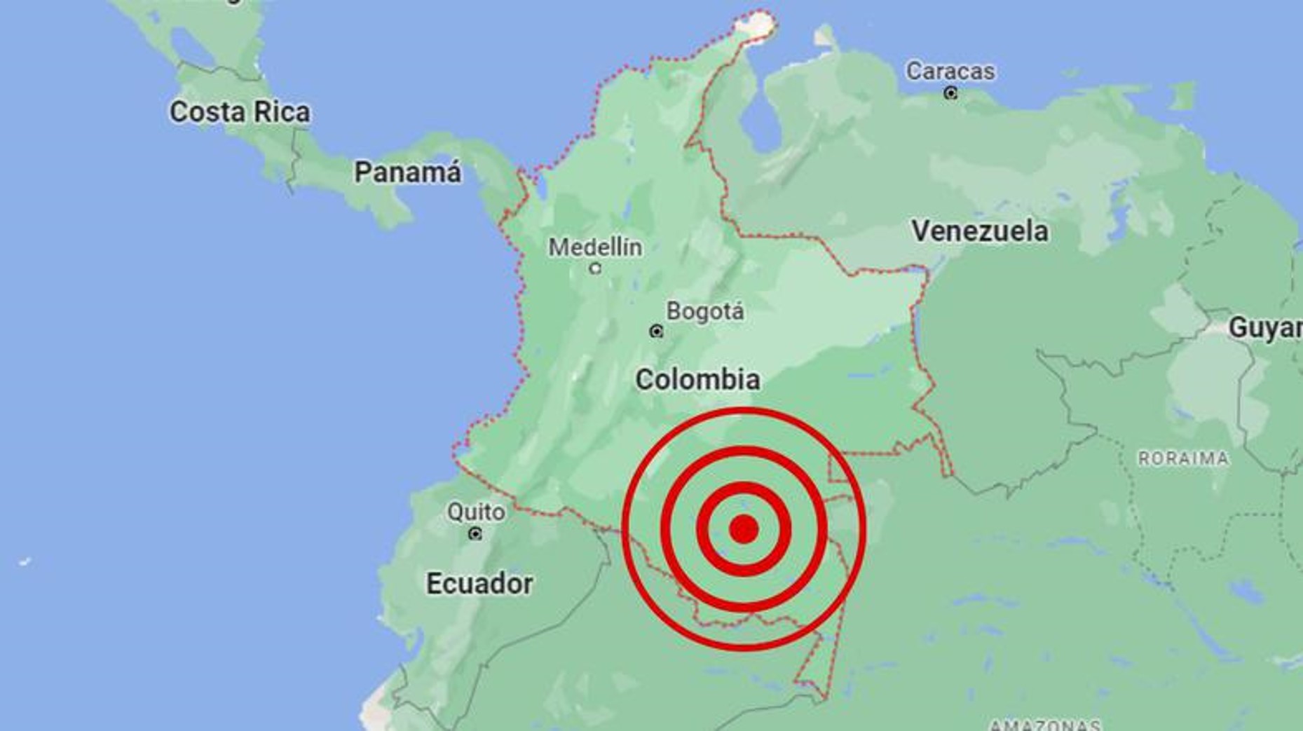 Fuerte sismo sacude a Antioquia. 