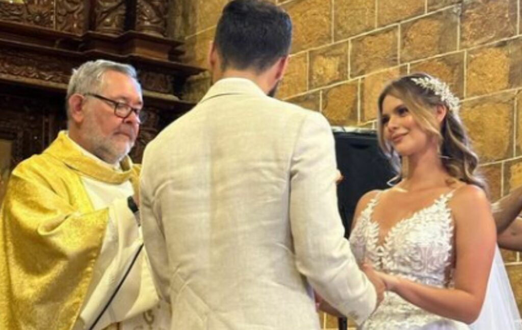 Matrimonio de Sandra Bohórquez, presentadora de RCN. / Foto: Instagram @yalenajacome
