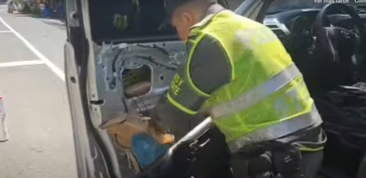 Cocaína en camioneta de UNP: así fue operativo en el que cayó un firmante de la paz