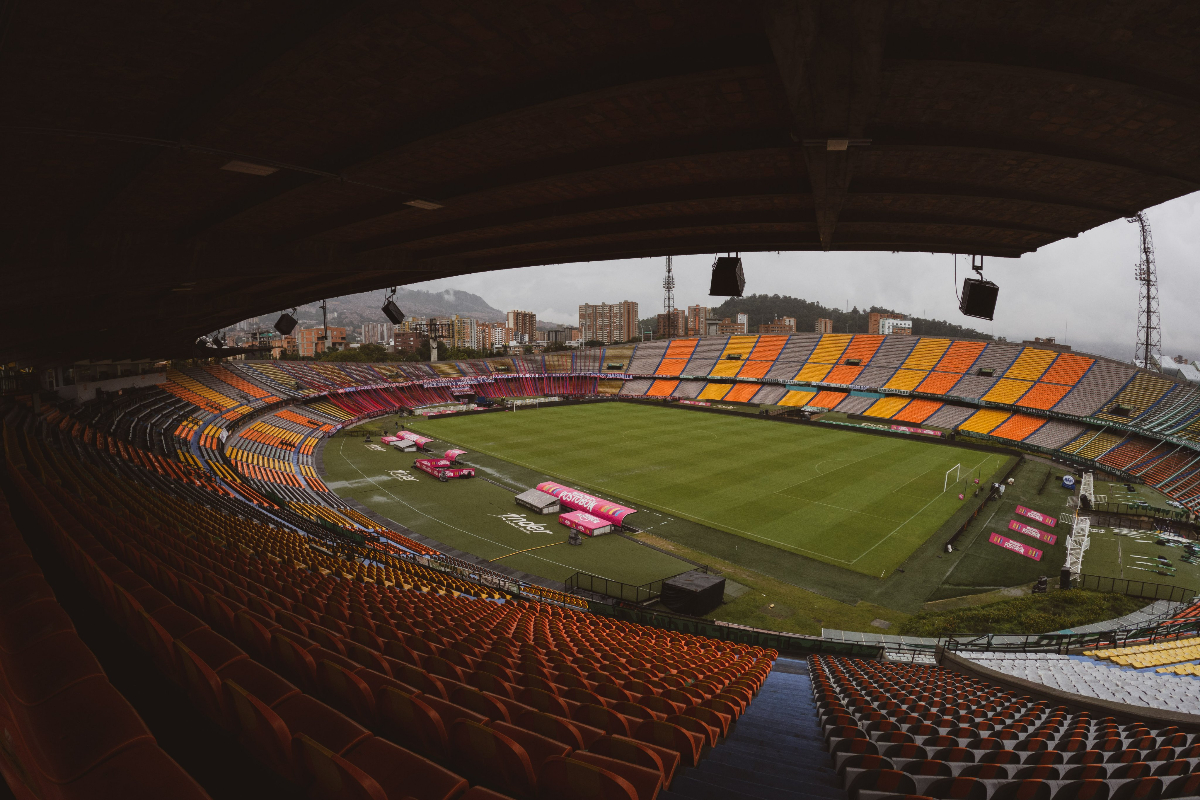 Estadio Atanasio Girardot, que fue visitado por la Fifa para evaluar las condiciones en las que recibirá el Mundial Femenino Sub-20.