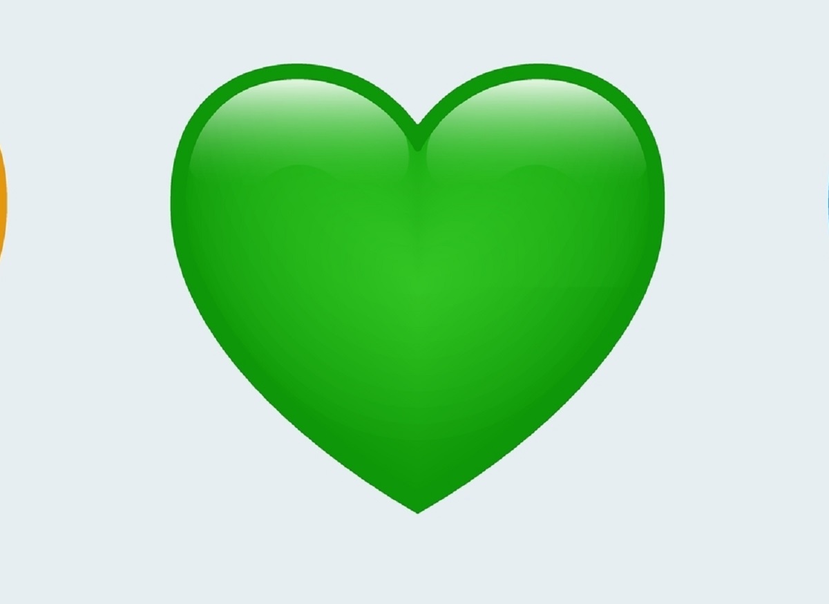 Corazón verde de WhatsApp, en nota sobre qué significa