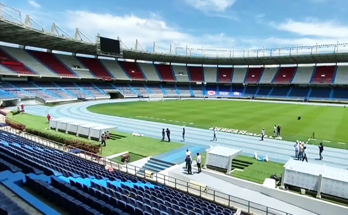 Estadio Metropolitano de Barranquilla, donde se jugará Alianza vs América por Copa Sudamericana y que no tendrá presencia de público.