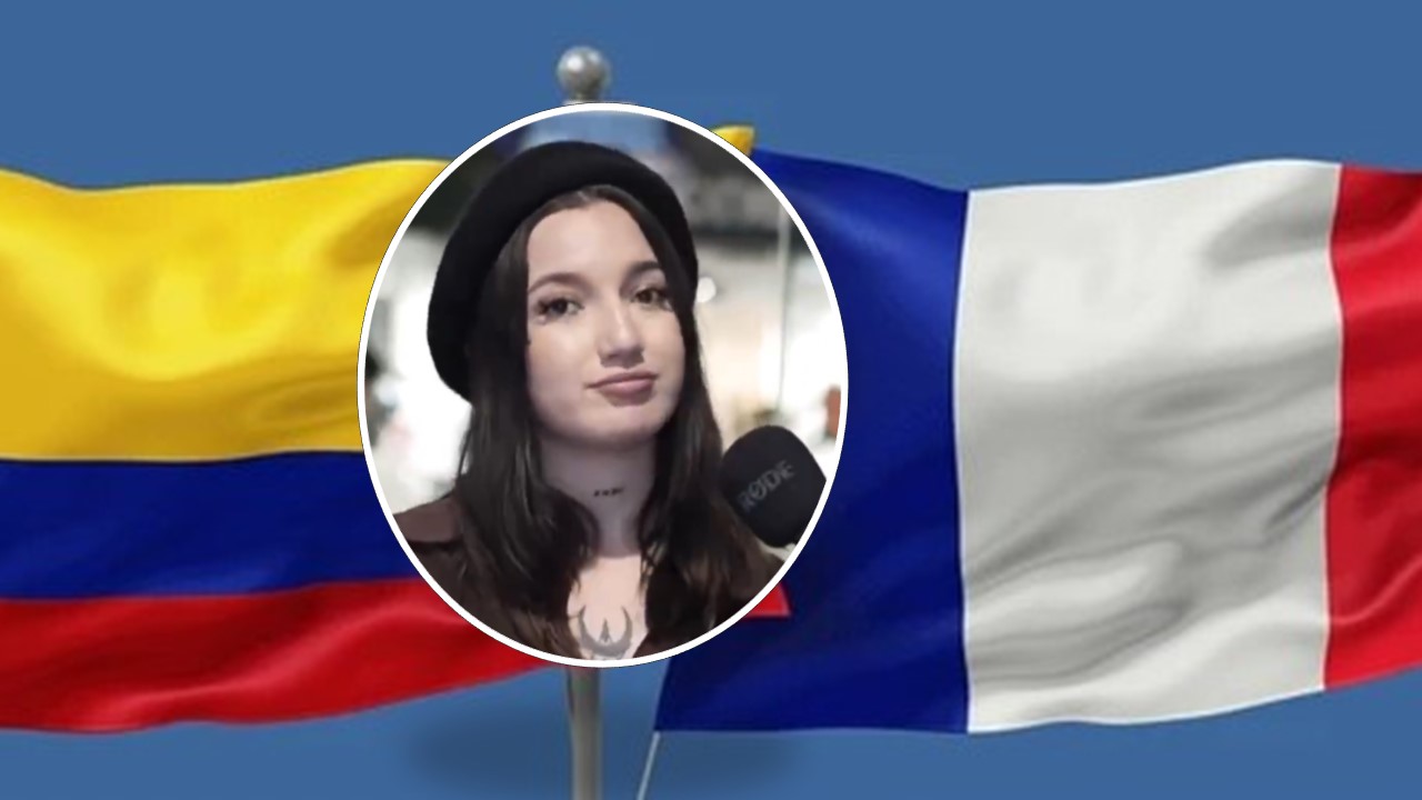 Colombiana se hace viral porque dice que se siente francesa.