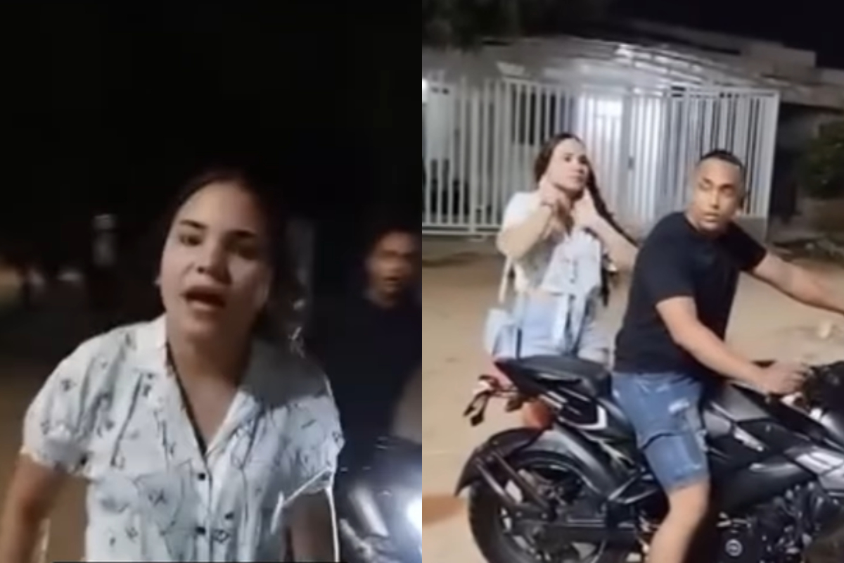 "Recoge tu ropa y te largas": exponen caso de infidelidad de 'influencers' en Barranquilla. Un hombre se agarró con una mujer al sorprenderla con otro. 