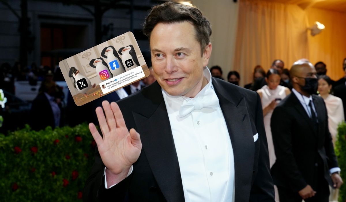 Elon Musk aprovechó caída de Instagram y Facebook para sacar pecho por X