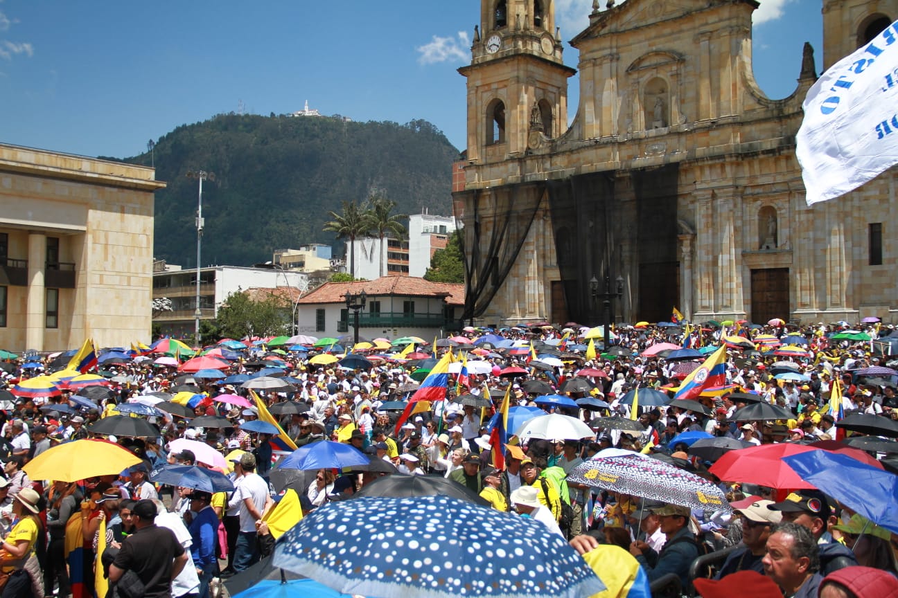 Marchas del 6 de marzo hoy en Bogotá: cómo están está Transmilenio y más detalles.